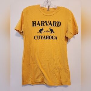 University of Akron, Rubber City Clothing Shirt, Yellow, Medium